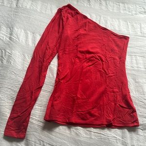 Express one shoulder shirt
